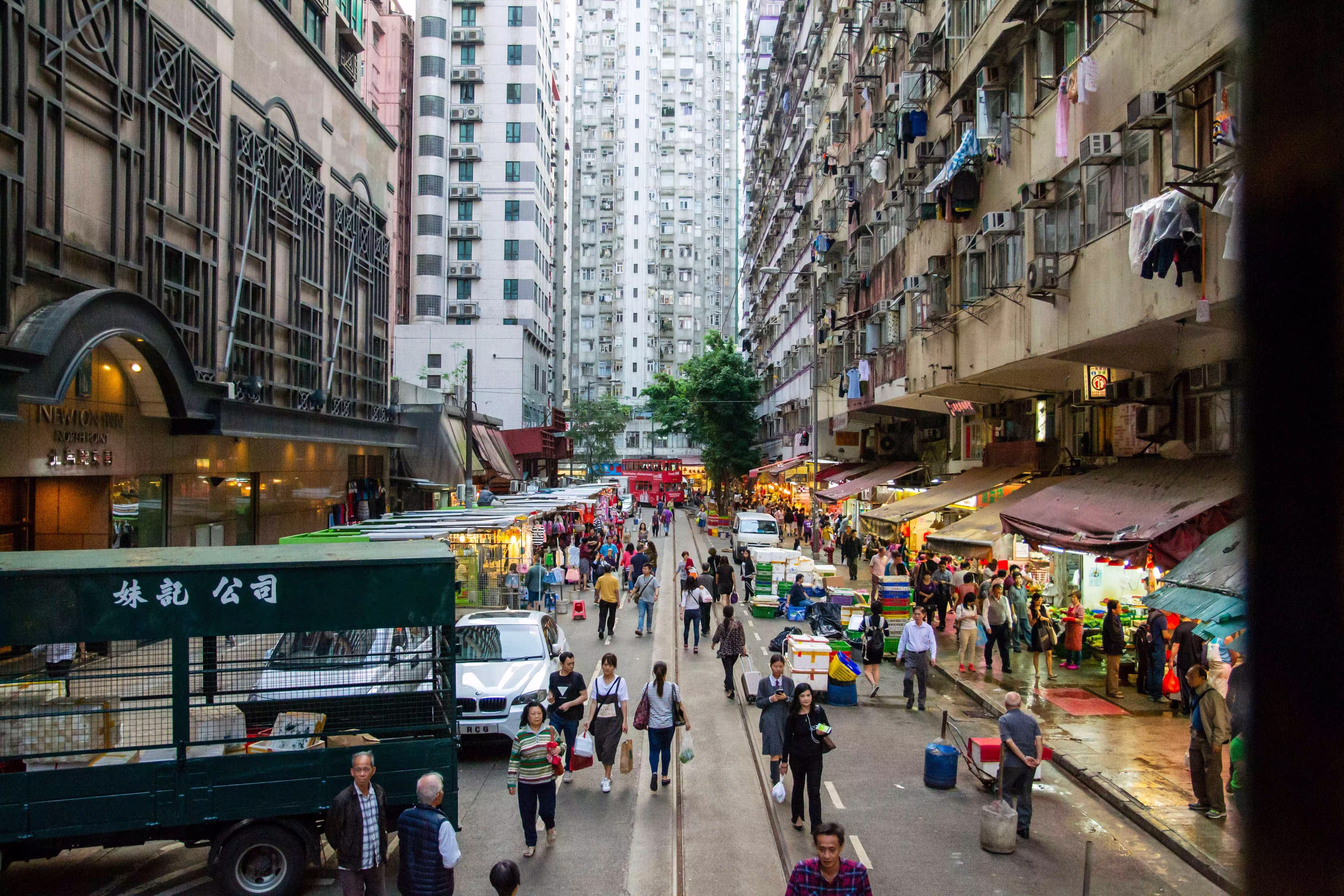 Hong Kong city road