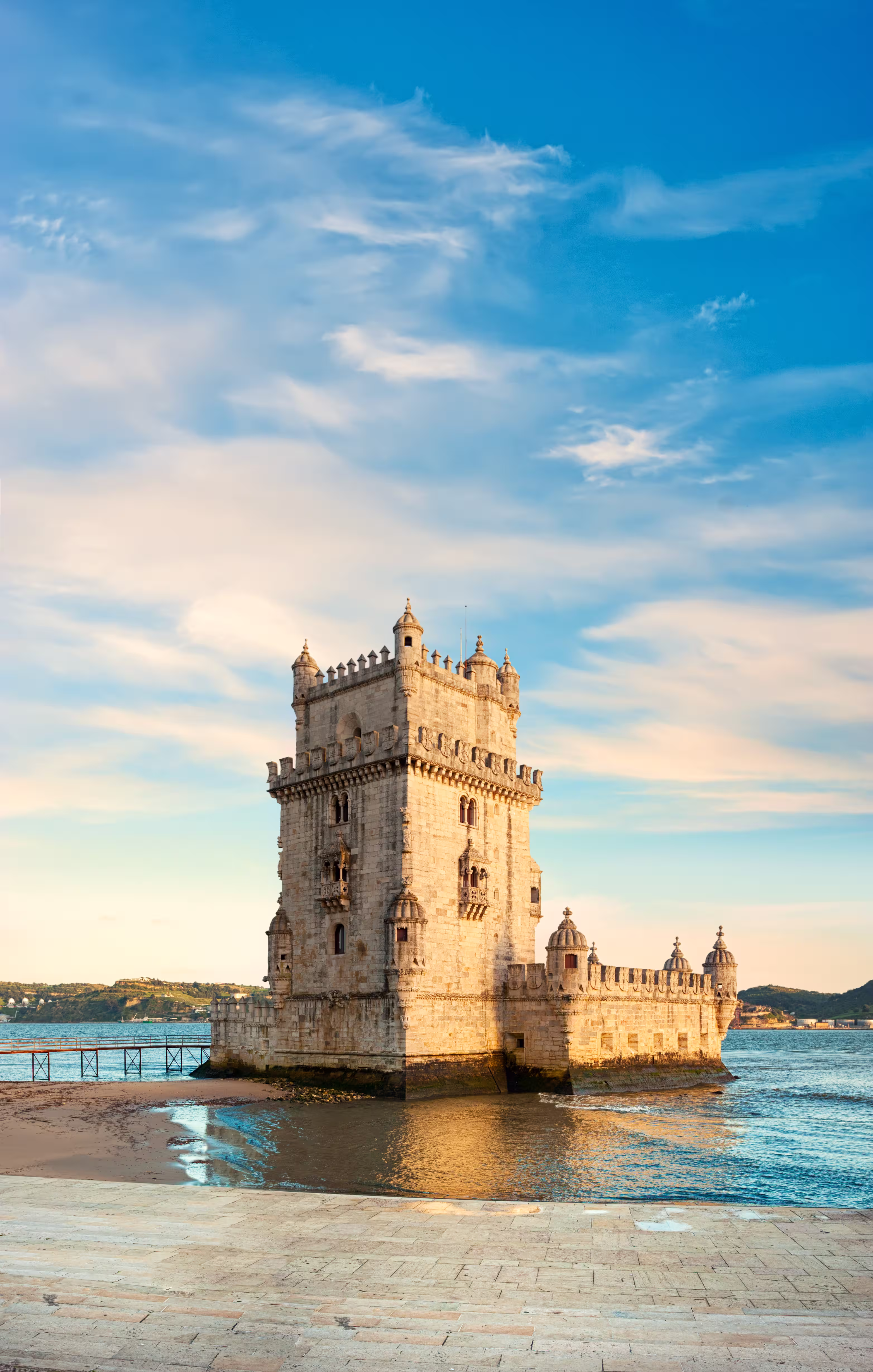Belem Tower in Lisbon Portugal