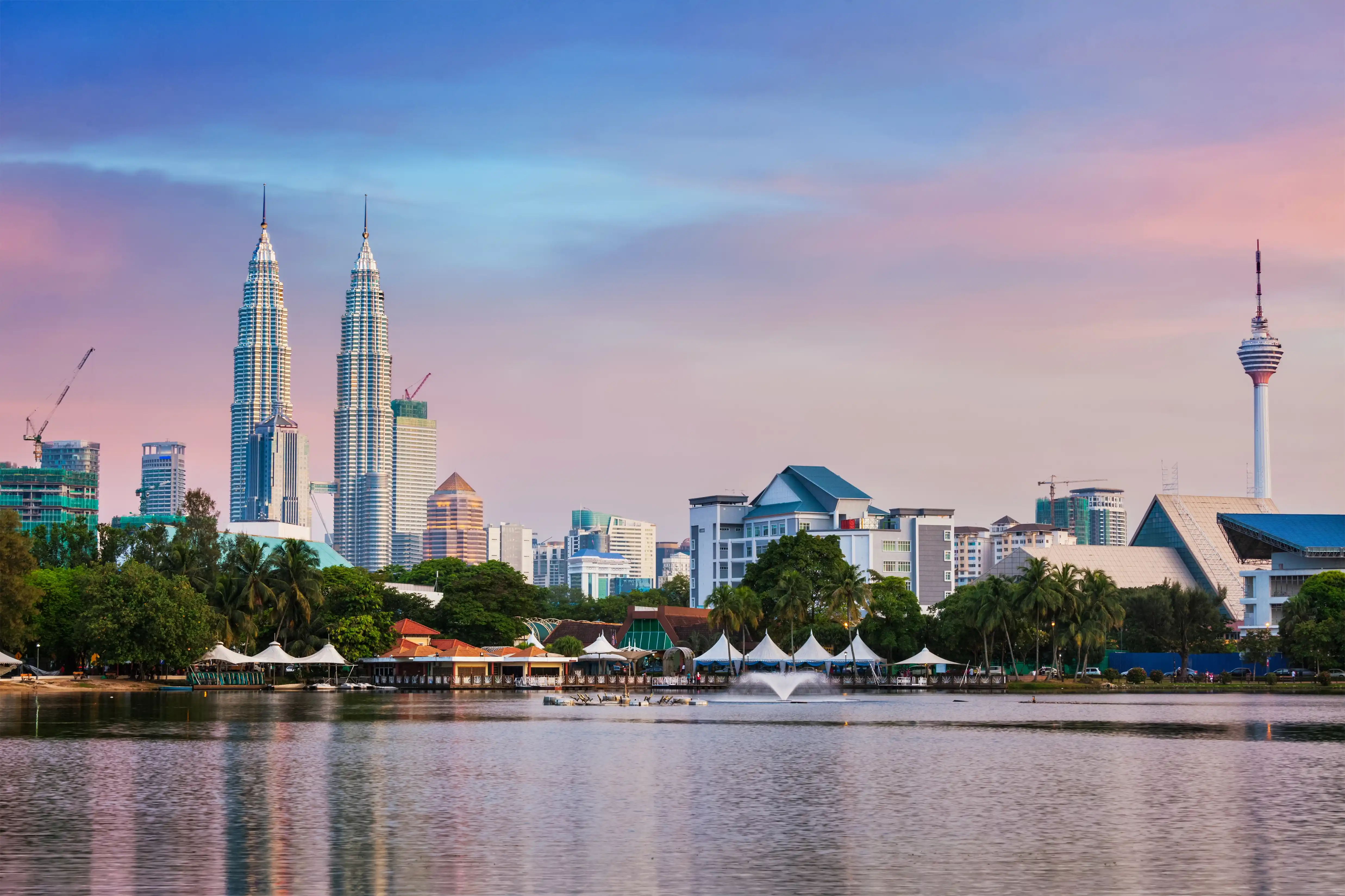 Kuala Lumpur city and food streets