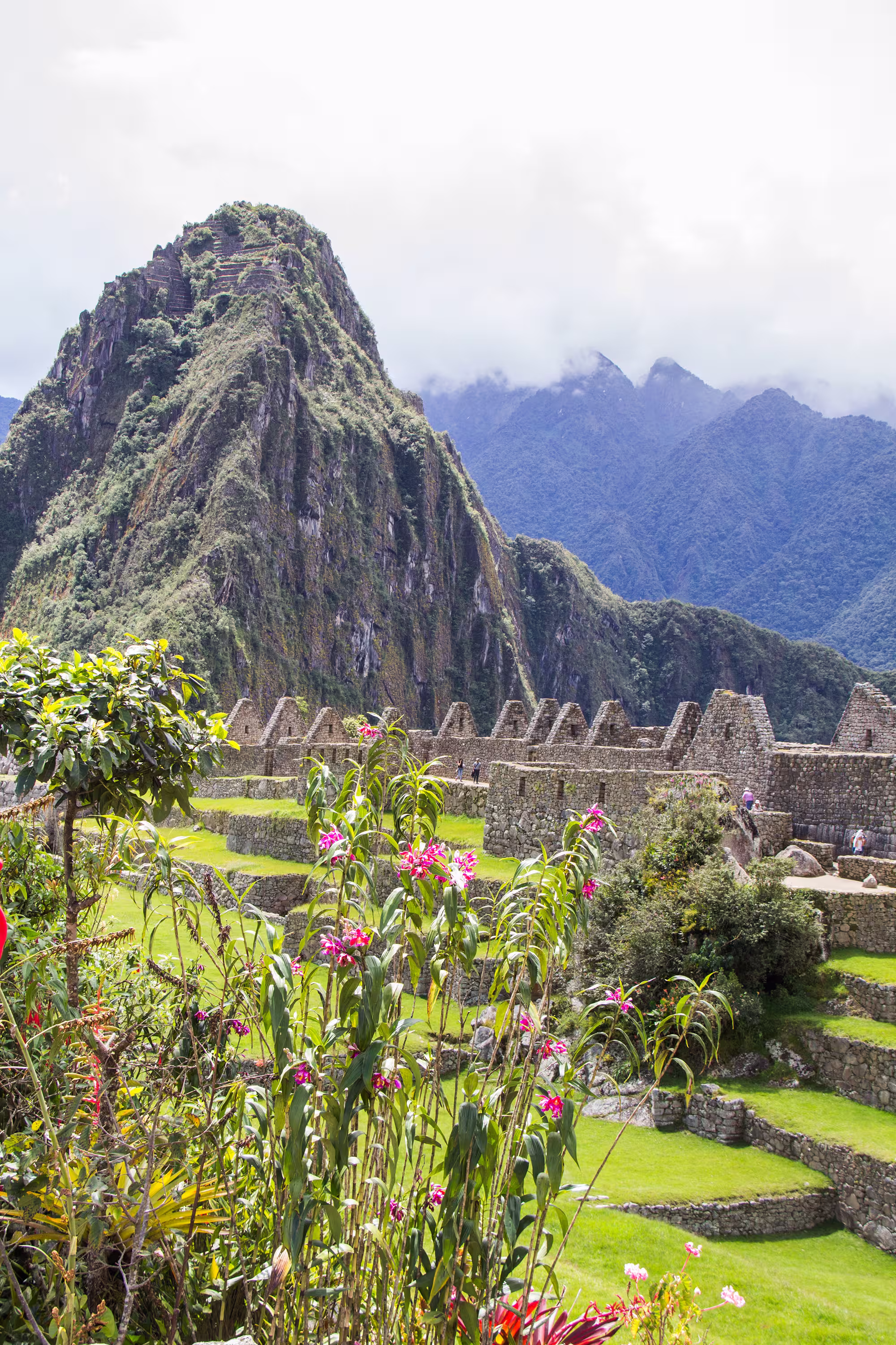 Machu Picchu mountain landscape in Peru