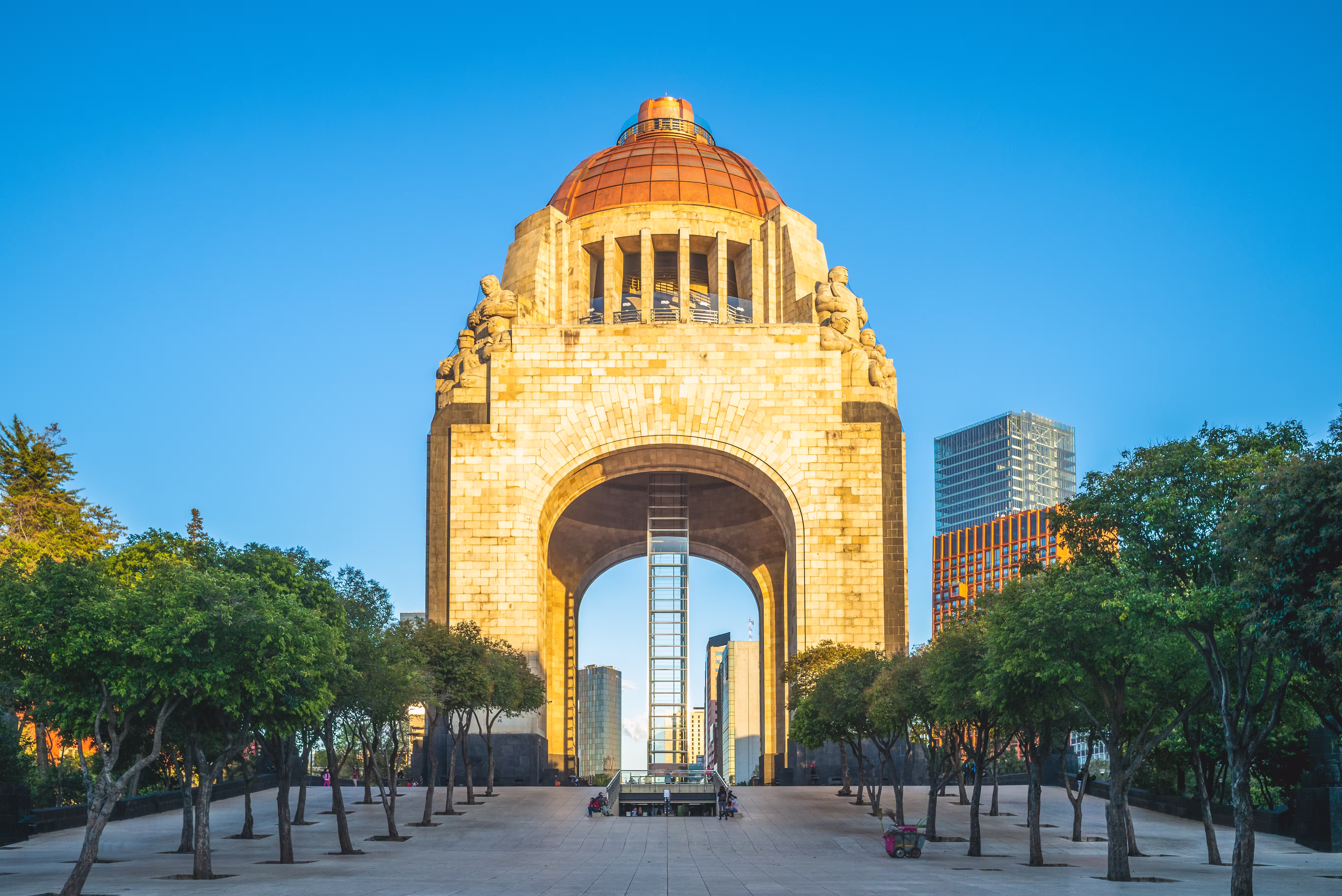 Monument of the Revolution in Mexico City