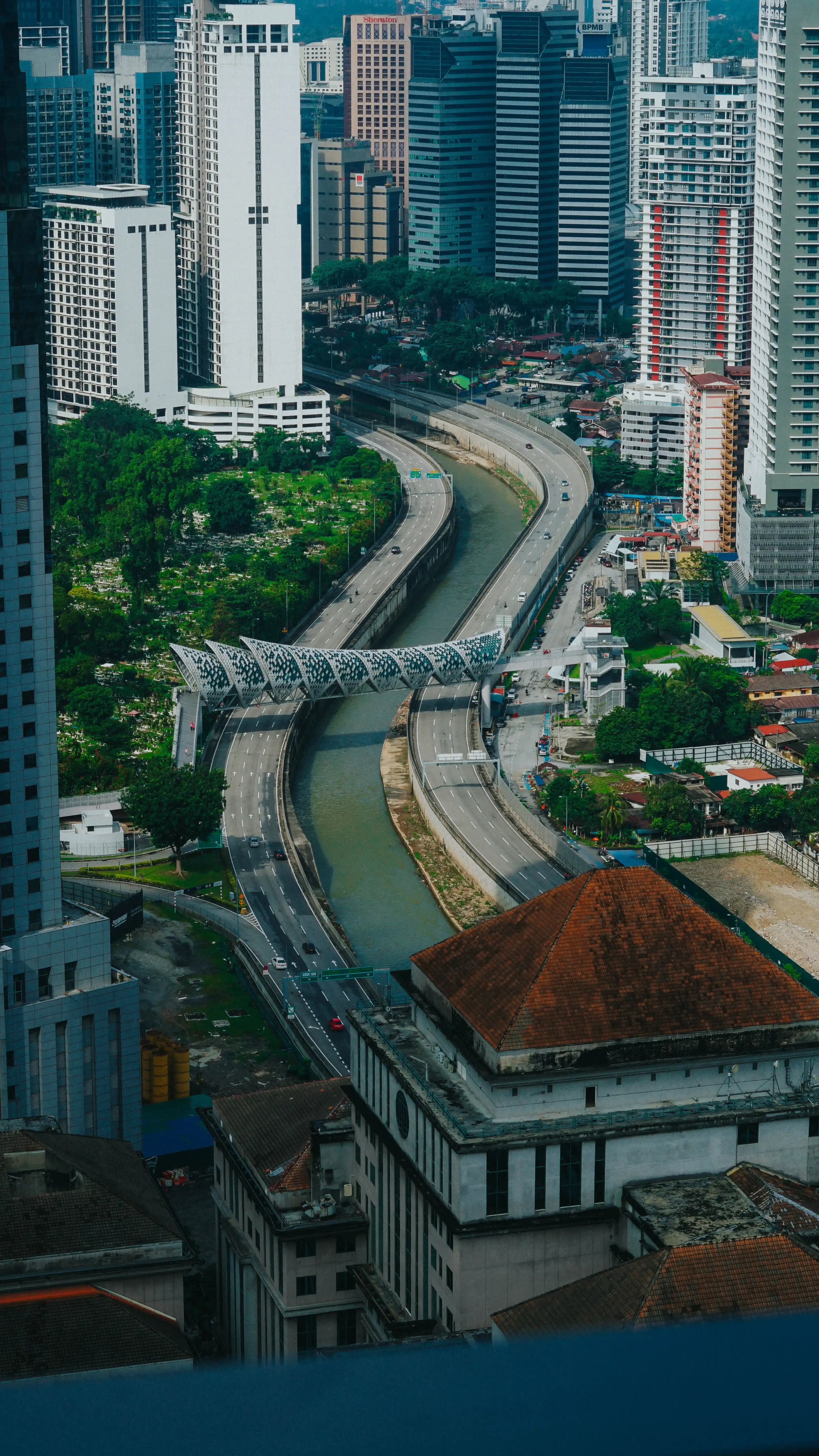 Kuala Lumpur city skyline