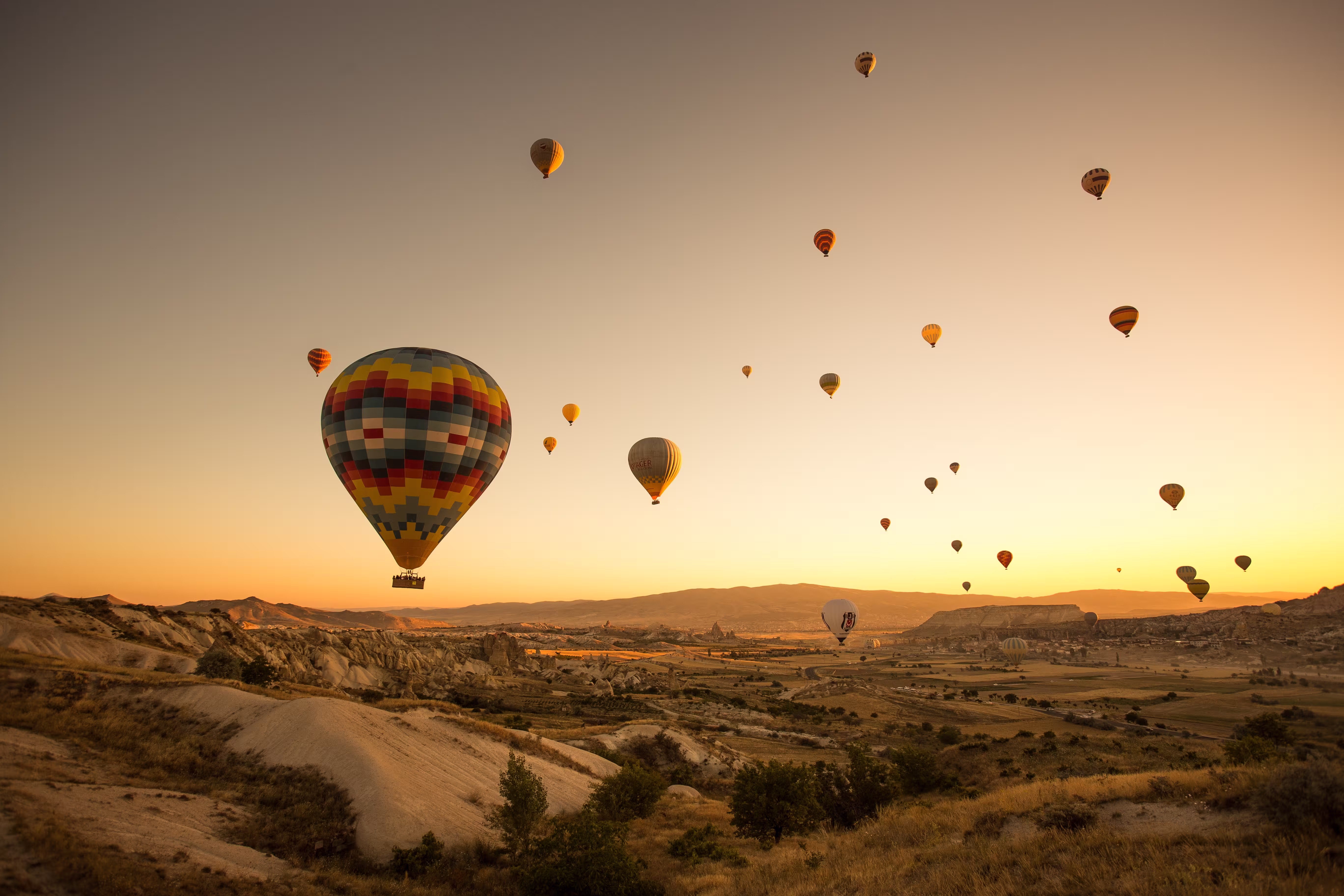 set-colored-balloons-flying-ground-cappadocia-turk