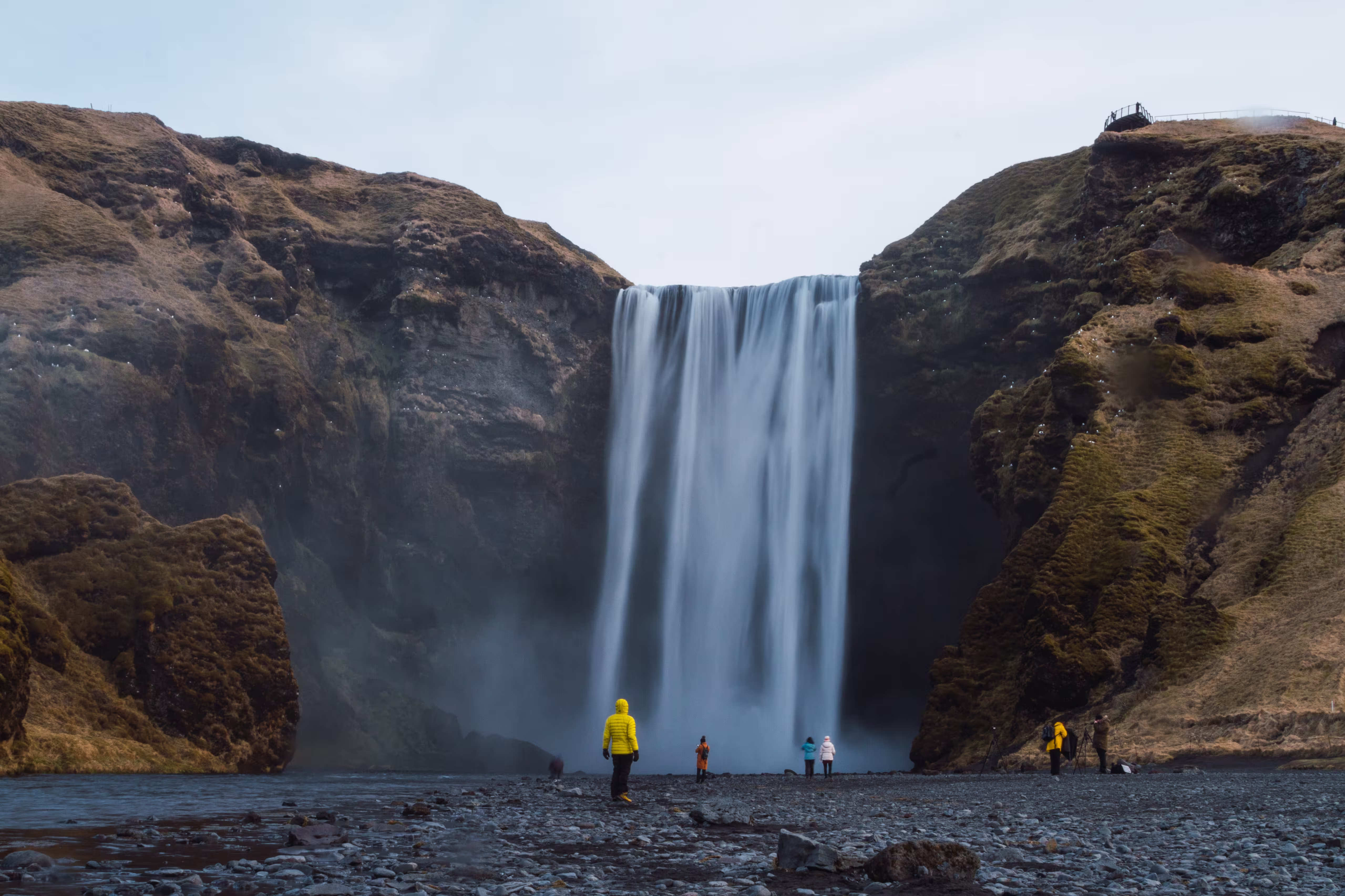 Skogafoss waterfall Iceland