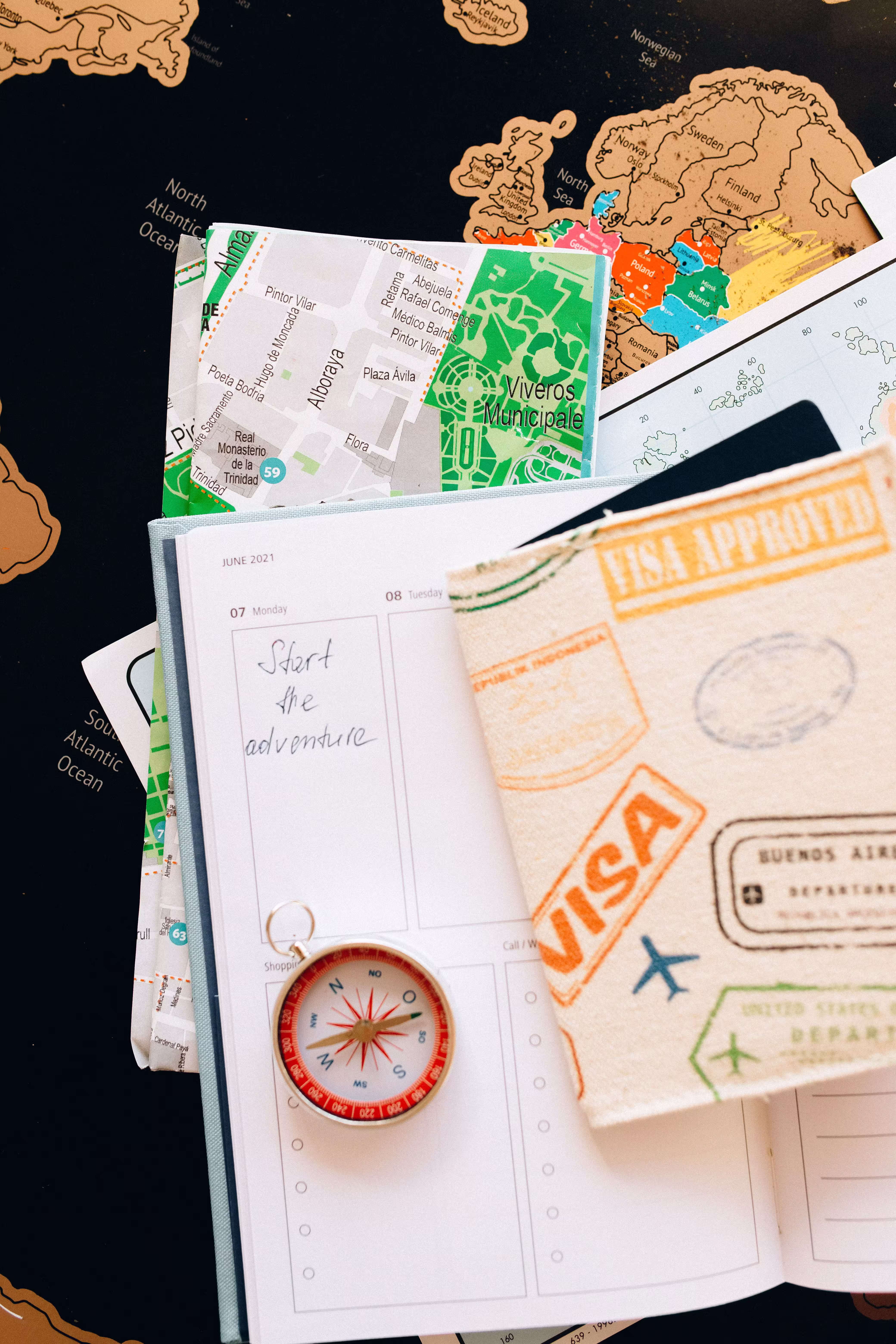 Passport and travel documents